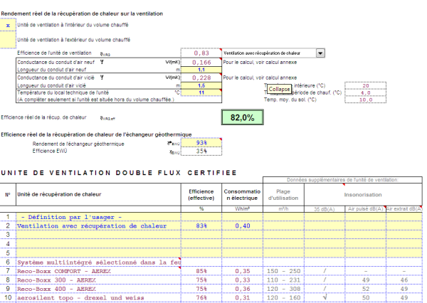 Kit VMC simple flux simple flux hygroréglable EQUATION Hygro 3