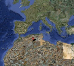 vue satellite algerie