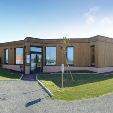 Vue de la facade nord Vue facade nord