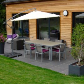 Vue facade sud terminée