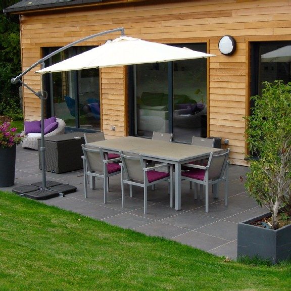 Vue facade sud terminée