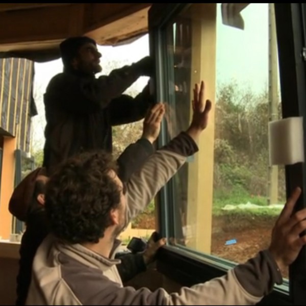 Pose des menuiseries passives
