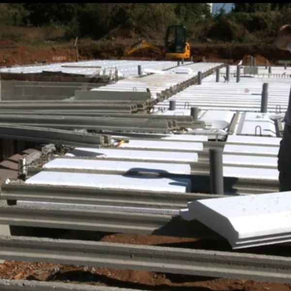 Vide sanitaire avec hourdis isolants en polystyrène