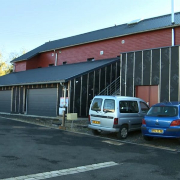 Le batiment vu coté nord