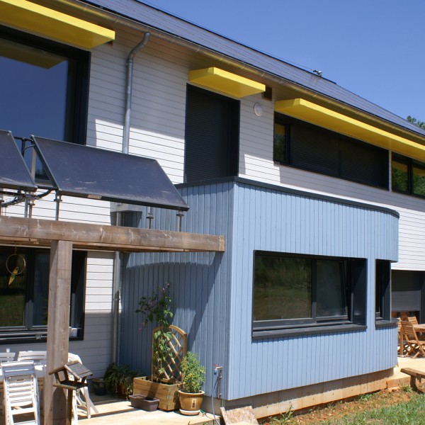 Facade sud terminée