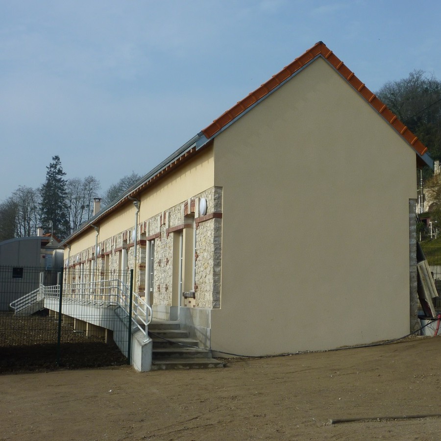 Aspect fini facade sud