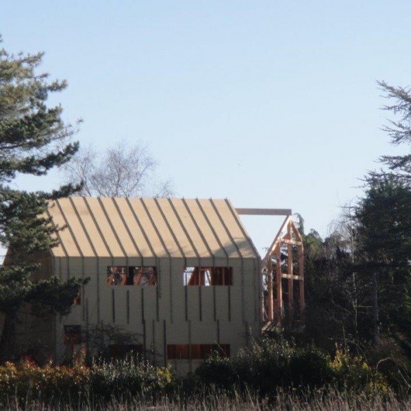 La maison vue de l’extérieur