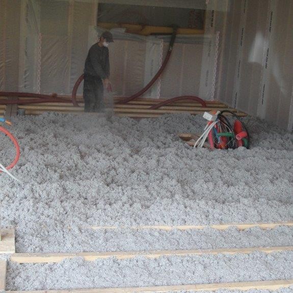 Soufflage de la ouate