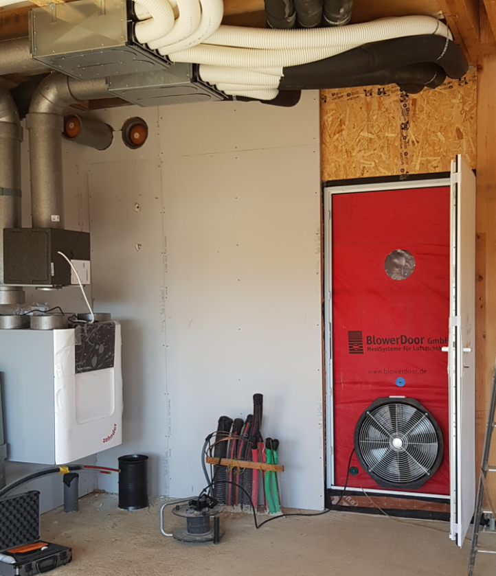 blower door SCOP Fiabitat Concept Construction et ingénierie écologique