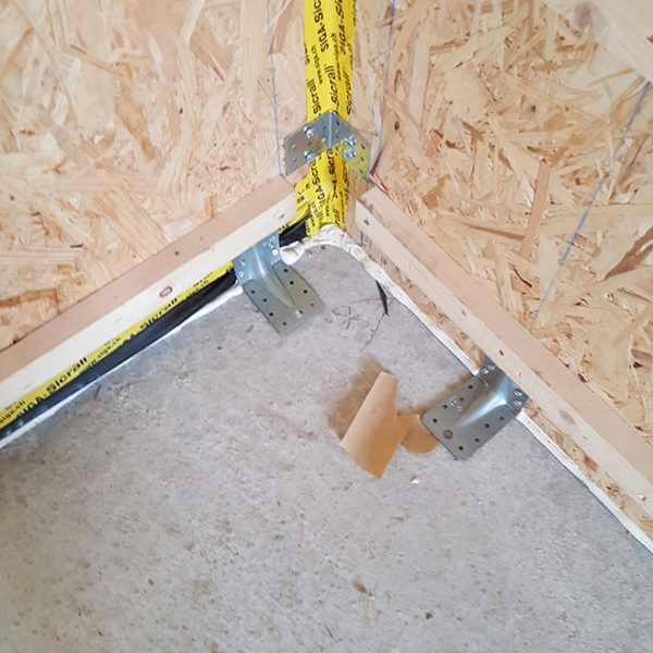 Joints et étanchéité à l’air murs et sols