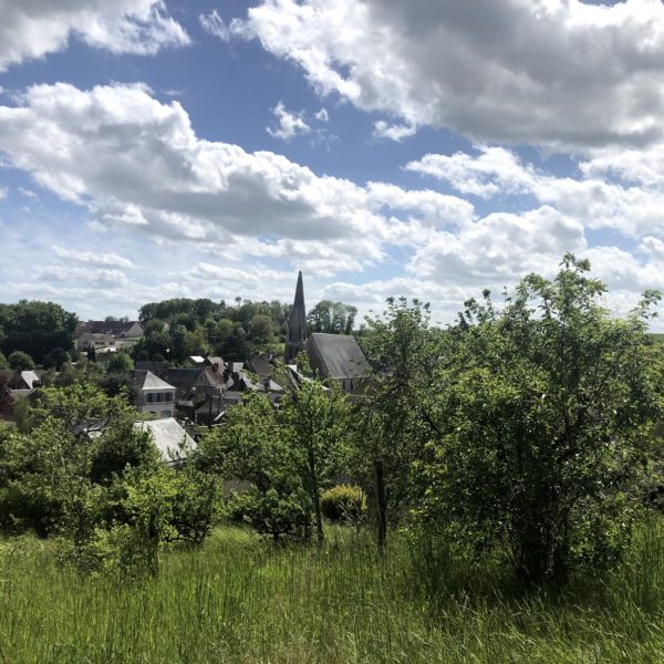 Paysage vu de la maison