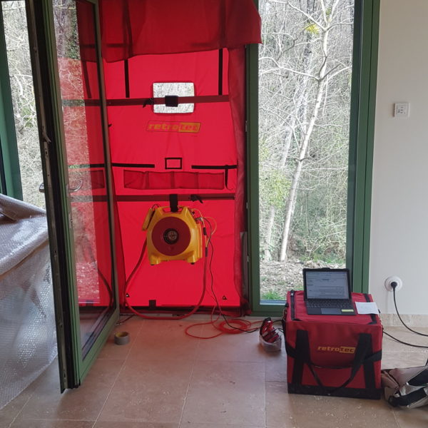 Test d’étanchéité à l’air